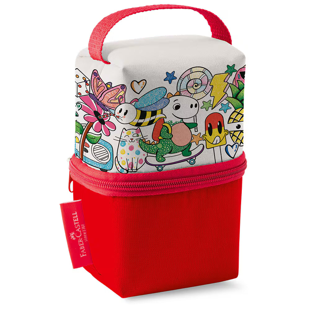 Canetas Hidrográficas para colorir, com 50 cores, Vai e vem - ET 1 UN