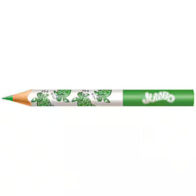 Lápis de Cor Jumbo Triangular 24 Cores, Faber-Castell - CX 1 UN