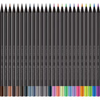Lápis de Cor SuperSoft 100 Cores, Faber-Castell - CX 1 UN