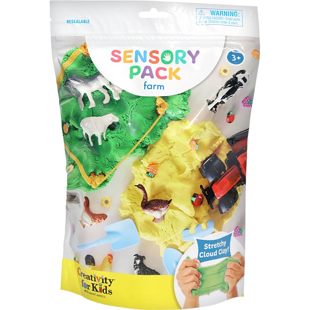 Kit Sensorial Fazendinha, Brinquedo Criativo para crianças a partir de 3 anos, Creativity For Kids – PT 1 UN