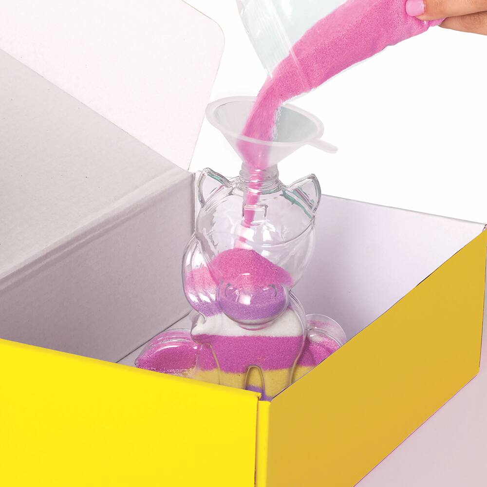 Brinquedo criativo CFK Areia Unicórnio  - CX 1 UN