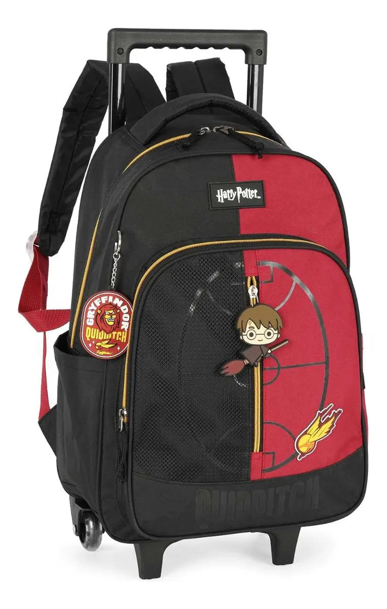 Kit Mochila Rodinha E Lancheira Harry Potter Ref